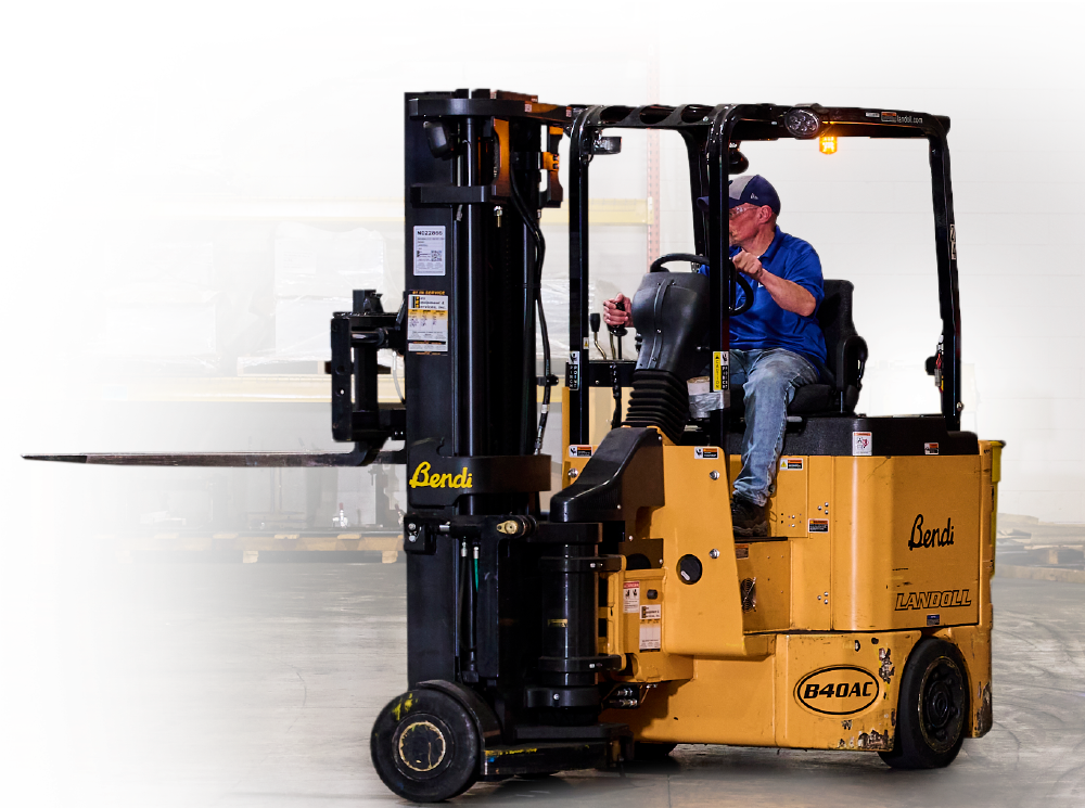 Sjoberg Tool Shipping Worker Using Forklift