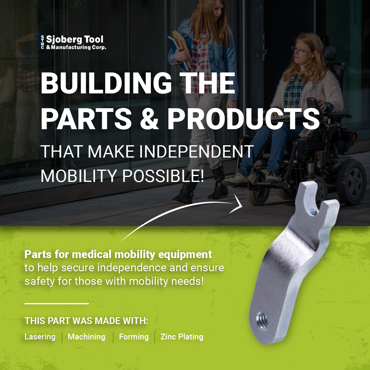 Building the Parts & Products That Make Independent Mobility Possible