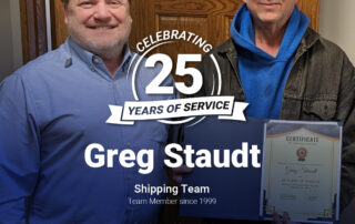 Celebrating Greg’s 25 Incredible Years of Service